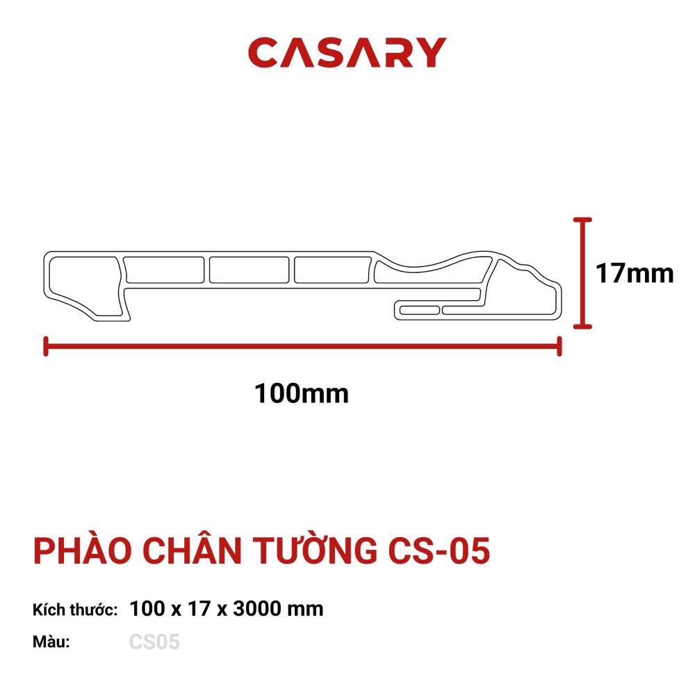 Phào Chân Tường Casary - CS05 3 ban ve phu kien tam op phao chan tuong casary cs 053
