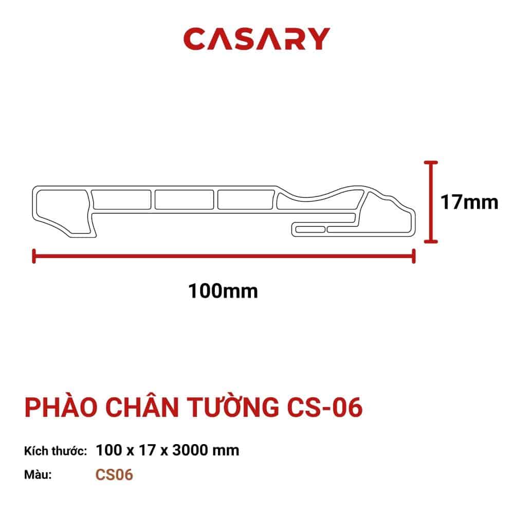 Phào Chân Tường Casary - CS06 2 ban ve phu kien tam op phao chan tuong casary cs 063