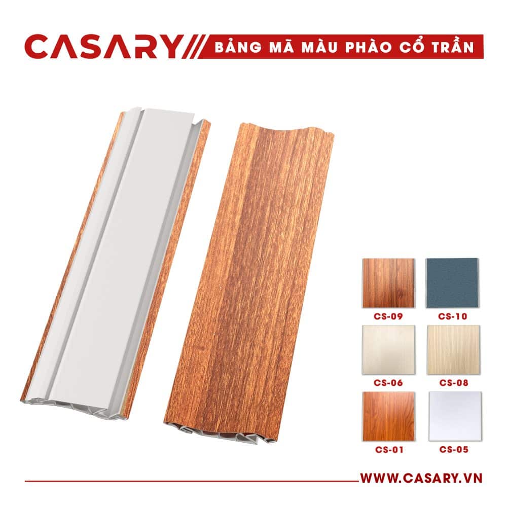 Phào Cổ Trần Casary - CS09 5 ma mau phao co tran phu kien tam op nano casary CS 091