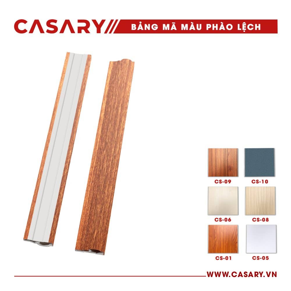 Phào Lệch Casary - CS09 5 ma mau phao lech phu kien tam op nano casary CS 091