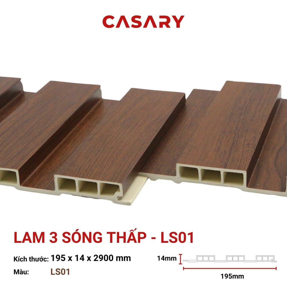 Tấm Ốp Lam 3 Sóng Thấp Casary - LS01 2 moi noi tam op lam 3 song thap ls 01