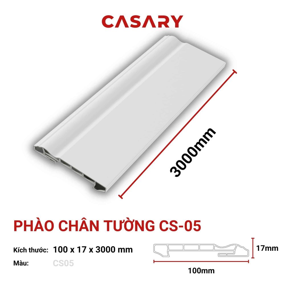 Phào Chân Tường Casary - CS05 2 phu kien tam op phao chan tuong casary cs 053