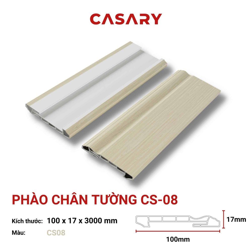 Phào chân tường Casary - CS08