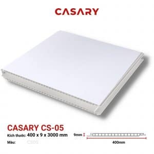 Tổng hợp các mẫu tấm ốp Nano Casary mới nhất 2022 5 tam op phang nhua hem thong minh casary cs 05 mau 02