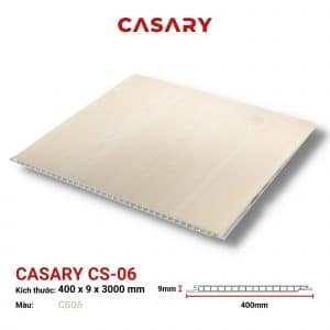 Tổng hợp các mẫu tấm ốp Nano Casary mới nhất 2022 6 tam op phang nhua hem thong minh casary cs 06 mau 01