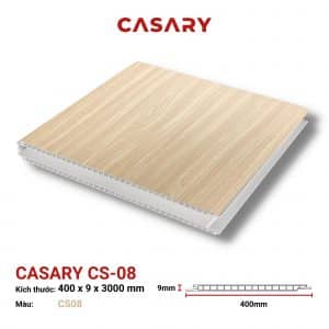 Tổng hợp các mẫu tấm ốp Nano Casary mới nhất 2022 7 tam op phang nhua hem thong minh casary cs 08 mau 02
