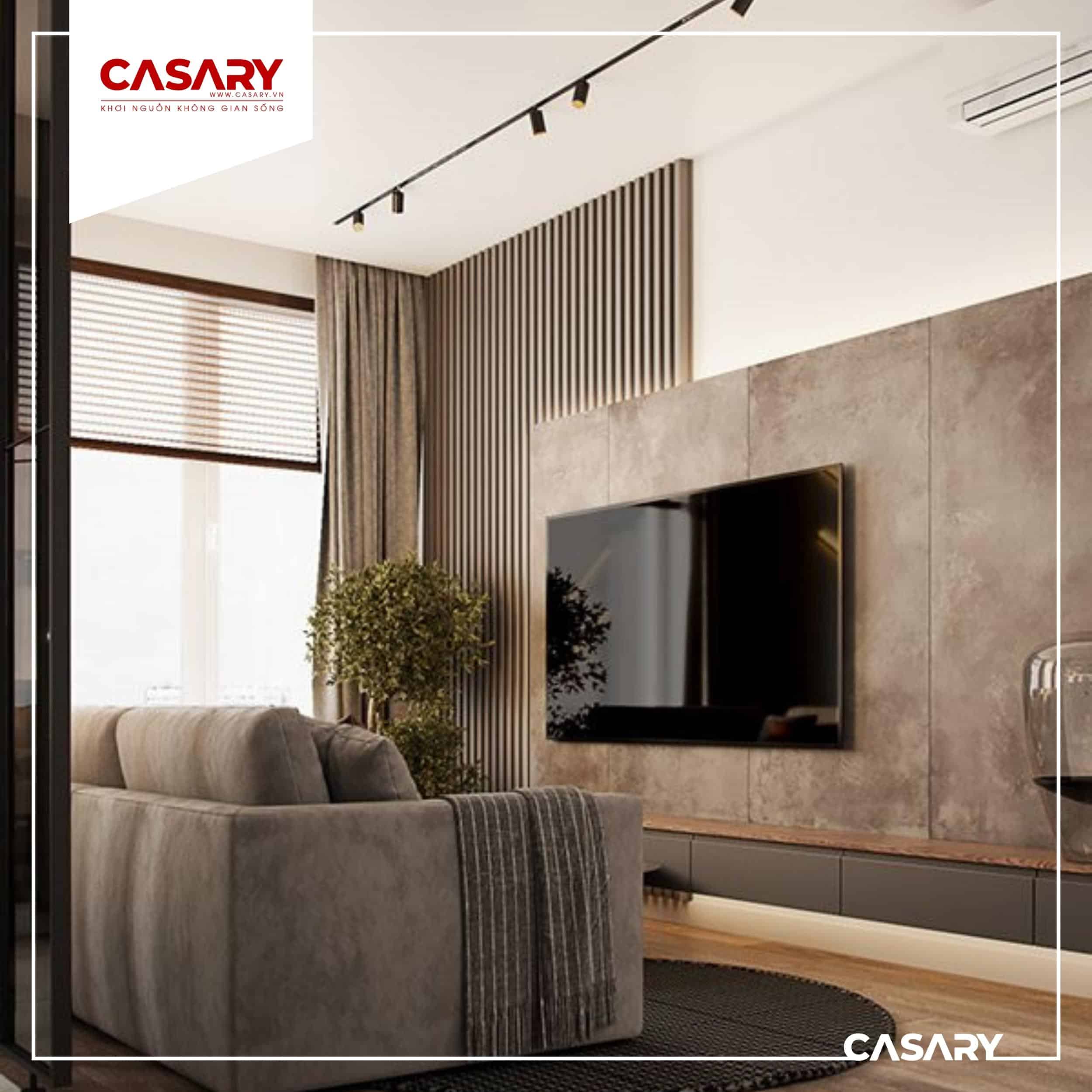 Mẫu phòng khách dành cho không gian hẹp