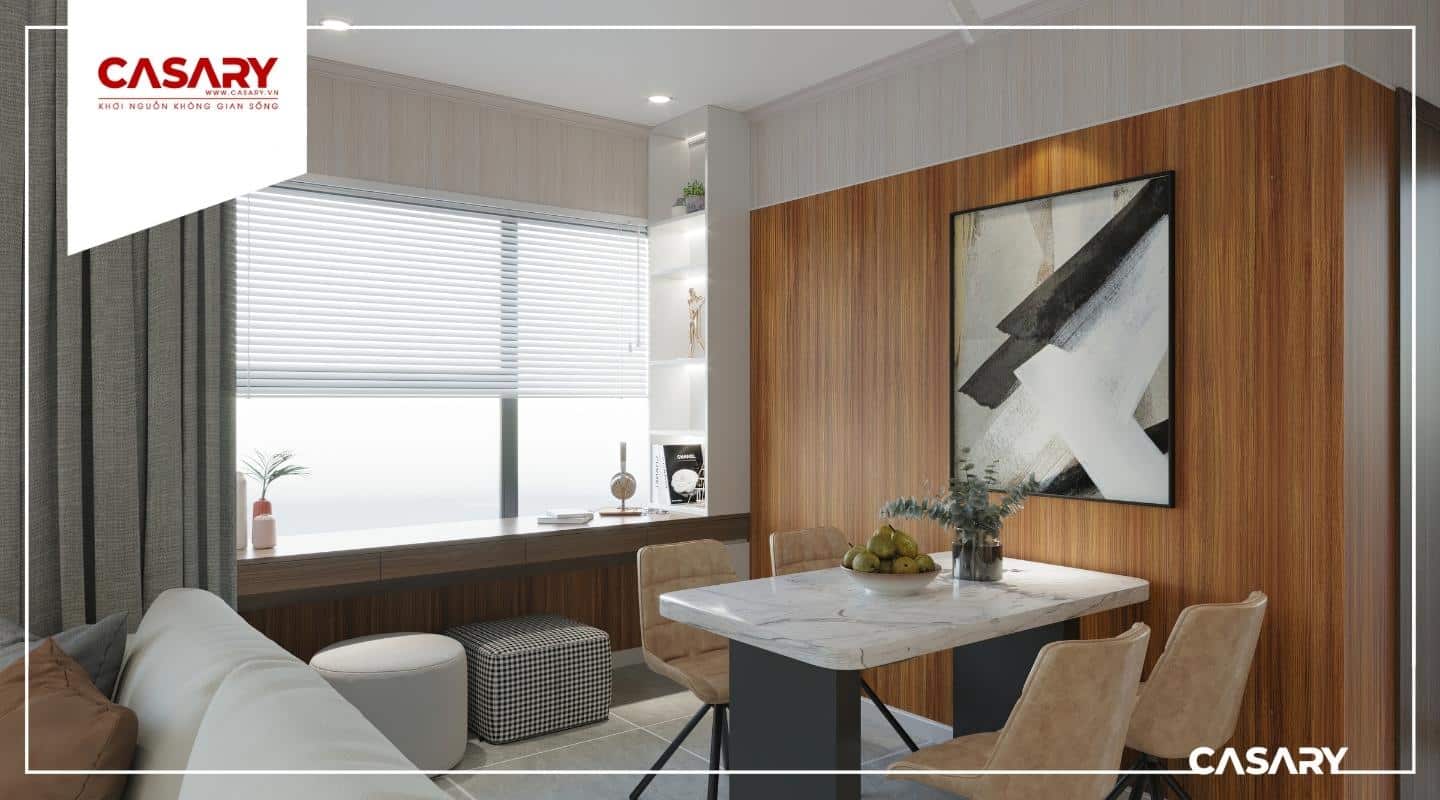 Tại sao xu hướng thiết kế nội thất hiện nay dần chuyển sang sử dụng tấm ốp nhựa? 5 op vach