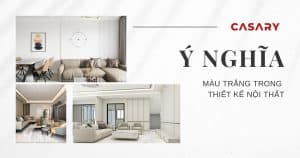 y nghia mau trang trong thiet ke noi that