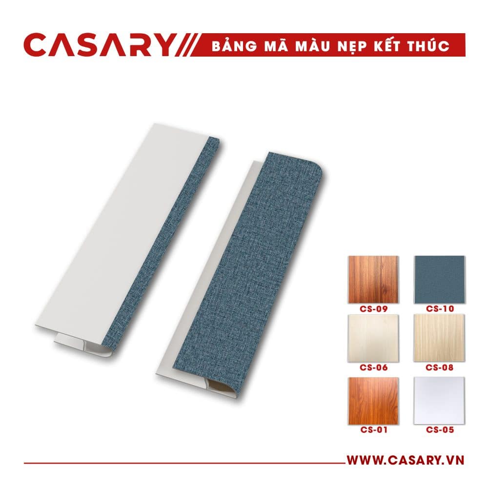 Nẹp Kết Thúc Casary - CS10 4 bang ma mau nep ket thuc phu kien tam op casary cs 10