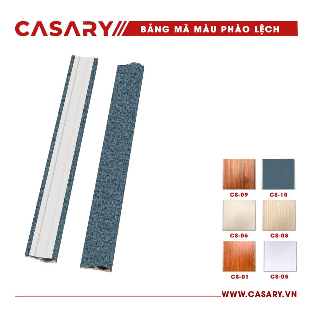 Phào Lệch Casary - CS10 4 ma mau phao lech phu kien tam op nano casary CS 101