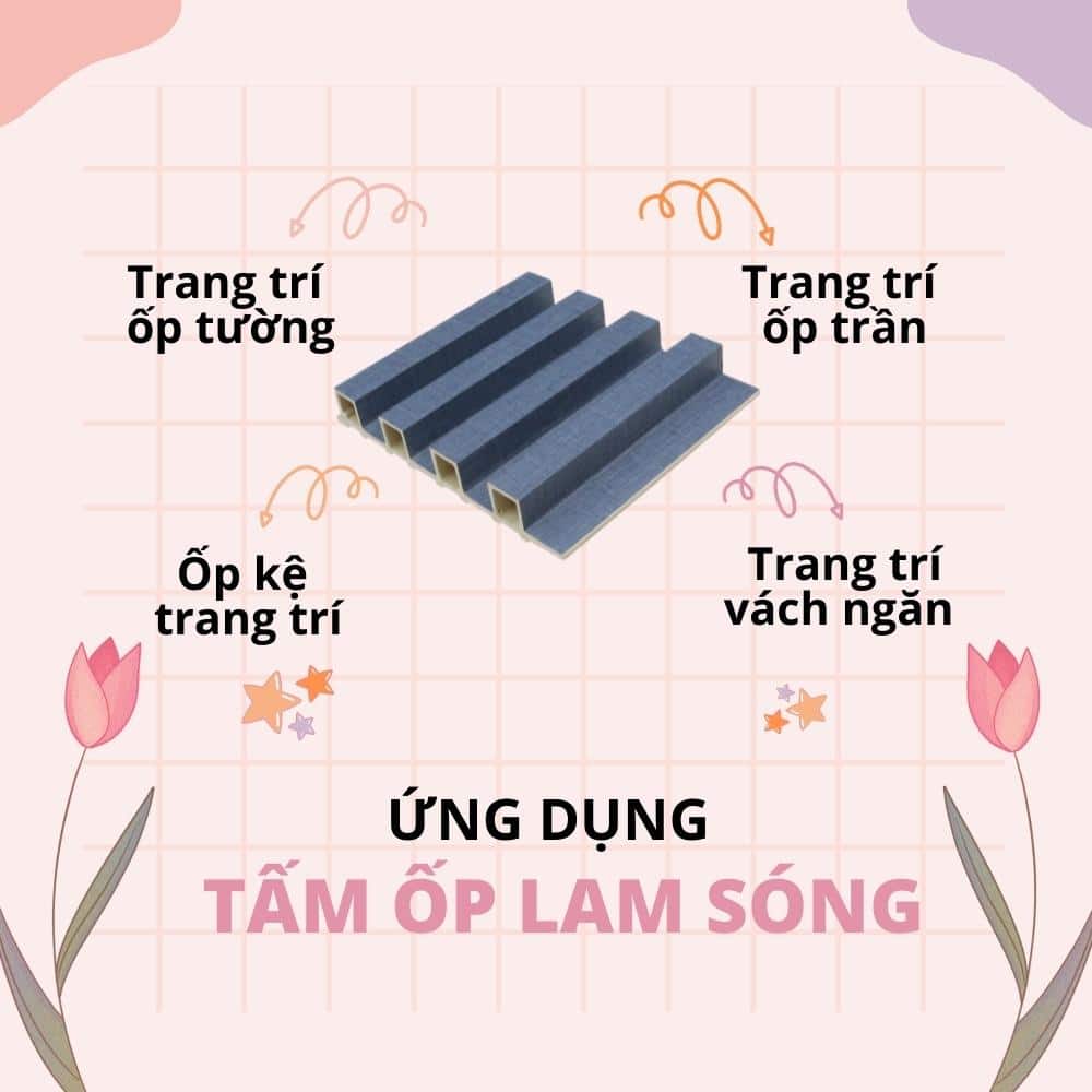 Tấm ốp lam sóng Casary ! Ưu điểm và ứng dụng thực tế 4 ung dung lam song