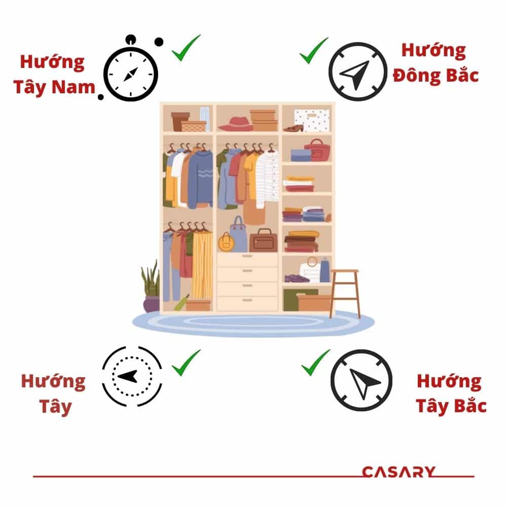 bo tri tu quan ao hop phong thuy menh kim