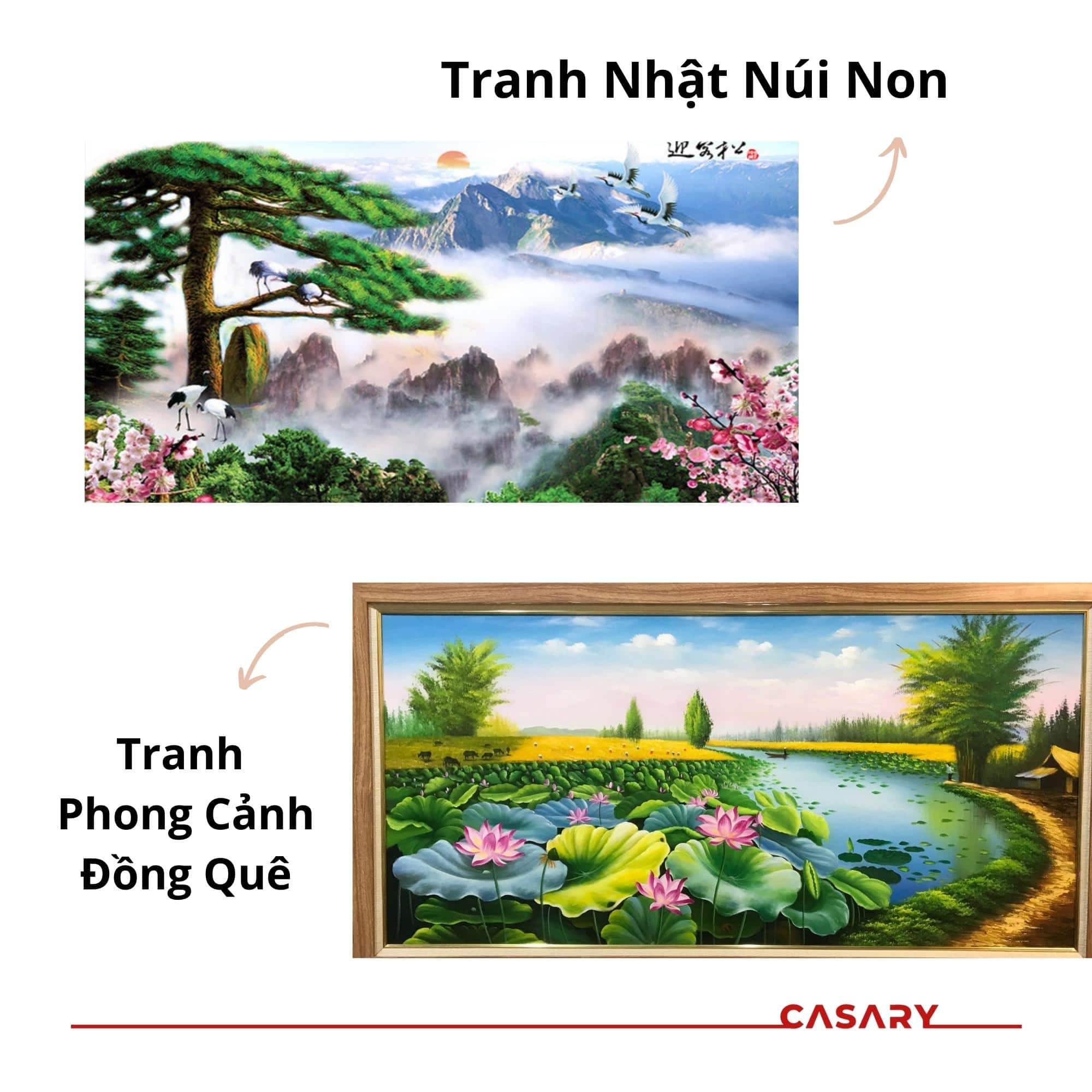 Lưu ý thiết kế nhà ở cho mệnh Thổ 6 tranh phong thuy hop menh tho 1