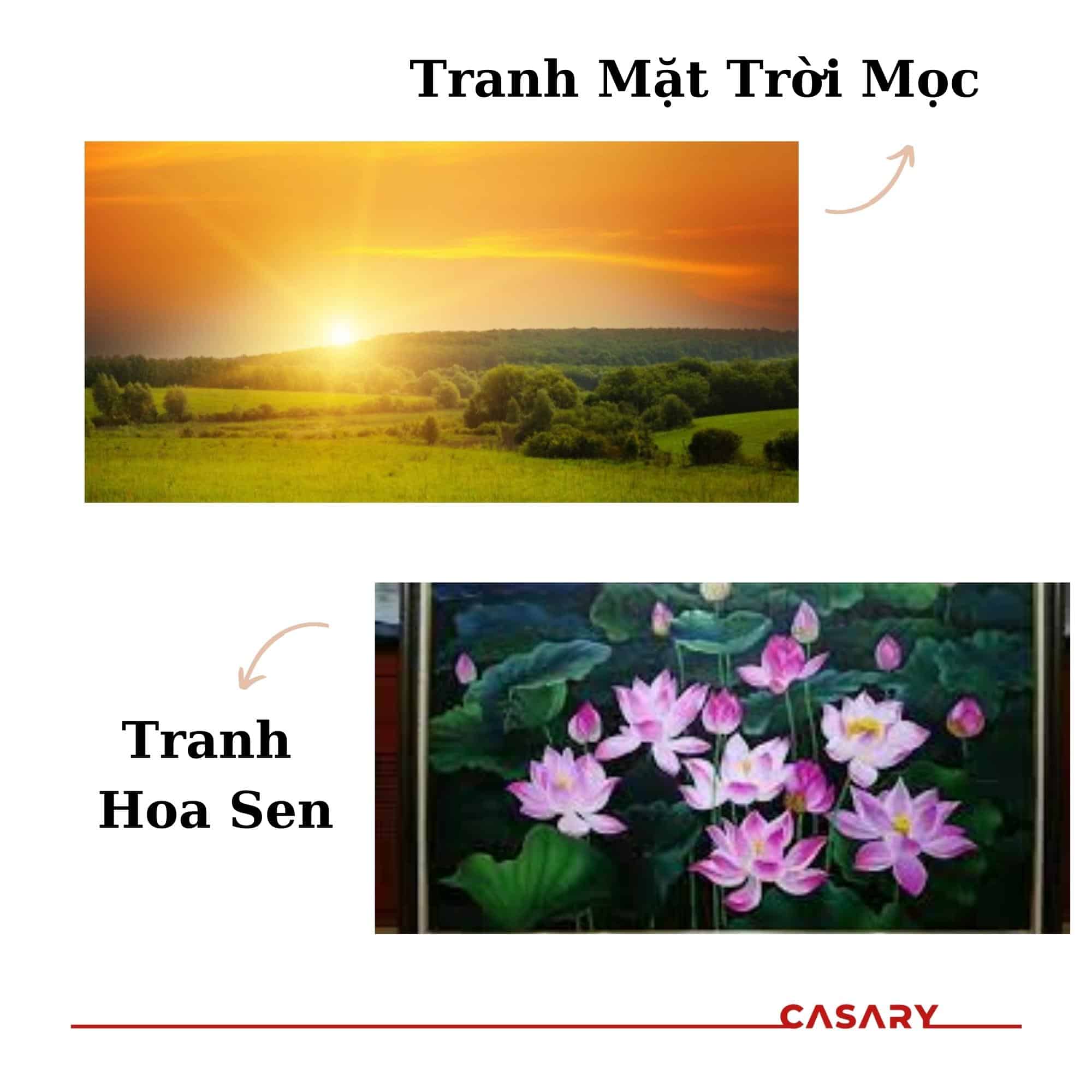 Lưu ý thiết kế nhà ở cho mệnh Hỏa 6 tranh phong thuy phu hop cho menh hoa