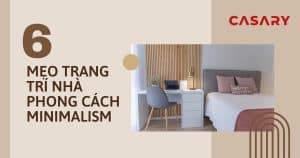 6 meo trang tri nha o phong cach minimalism