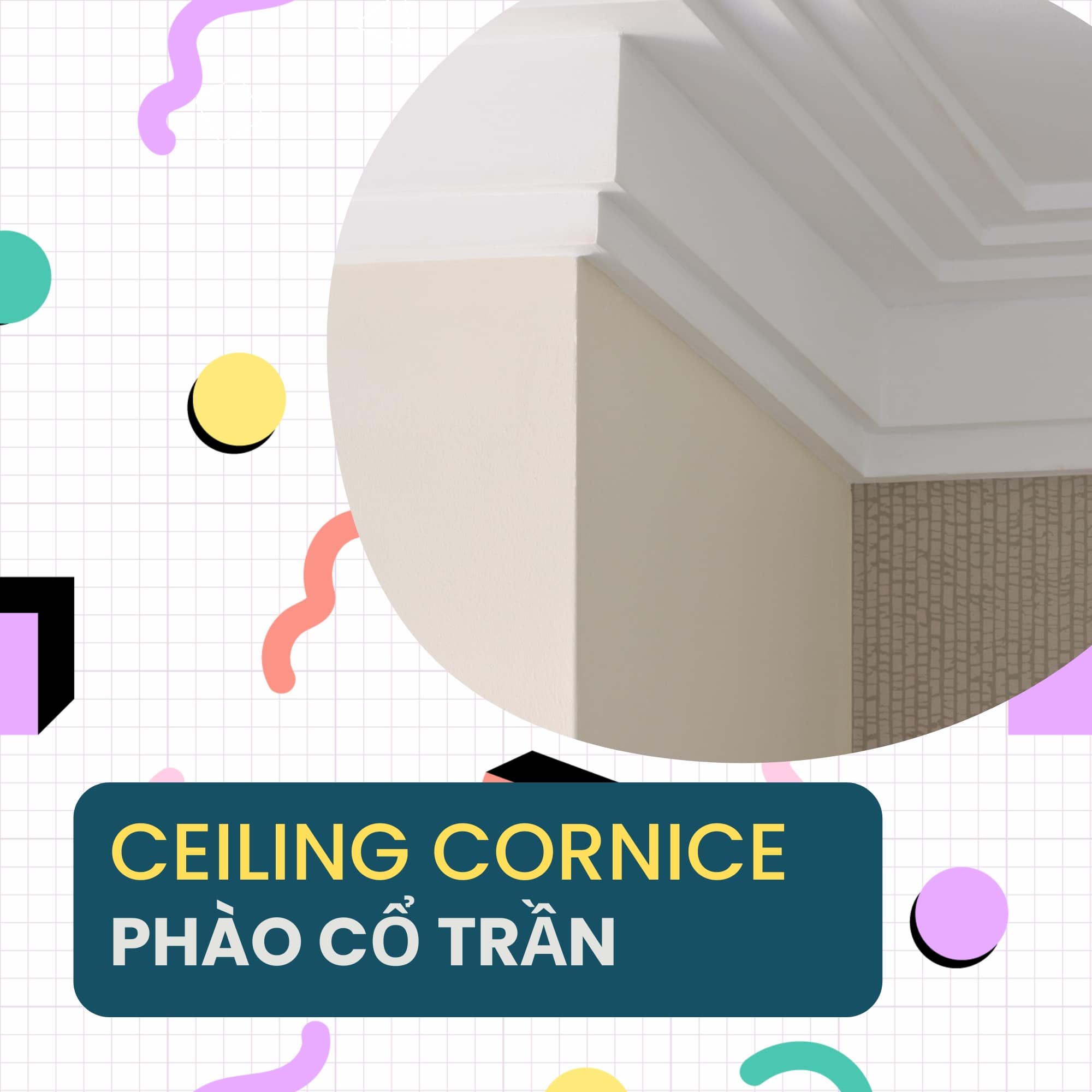 ceiling cornice phao co tran