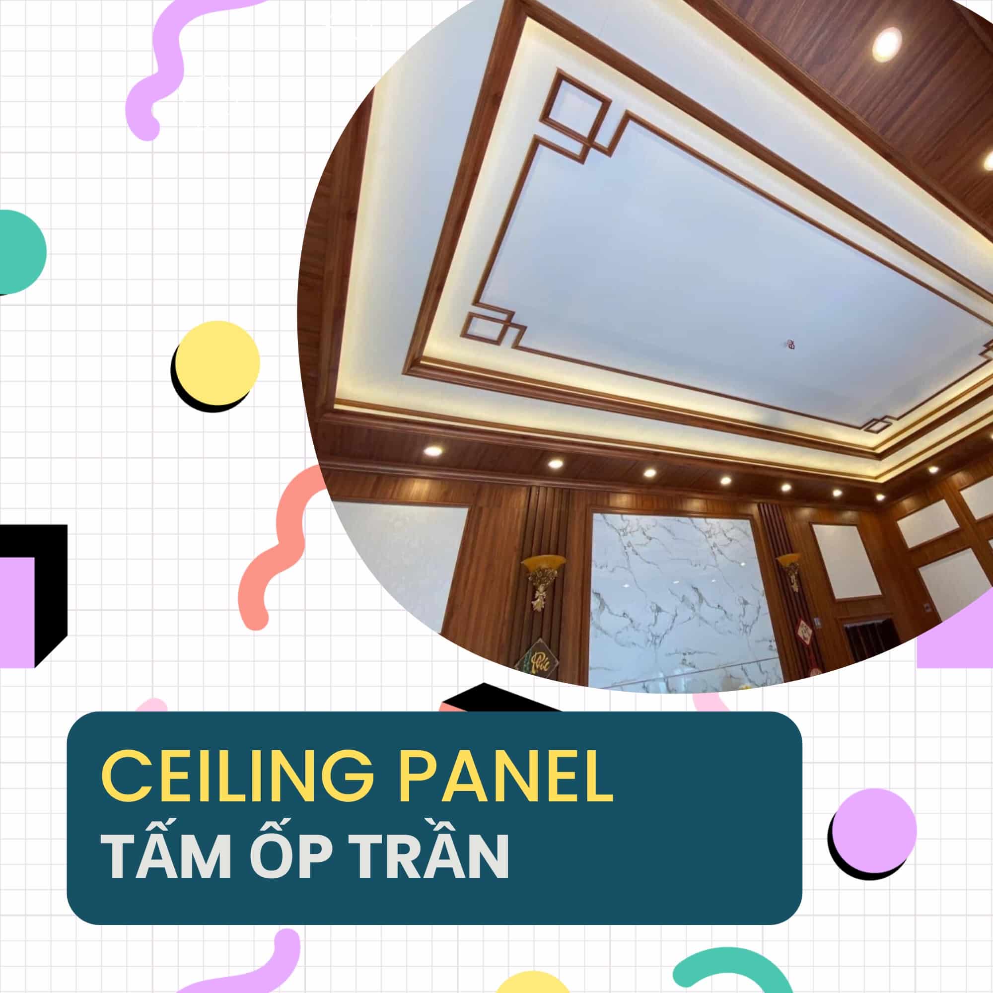 ceiling panel tam op tran