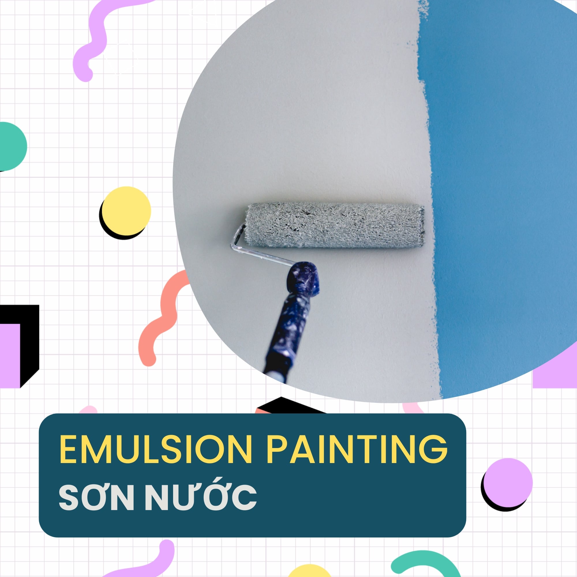 emulsion painting son nuoc