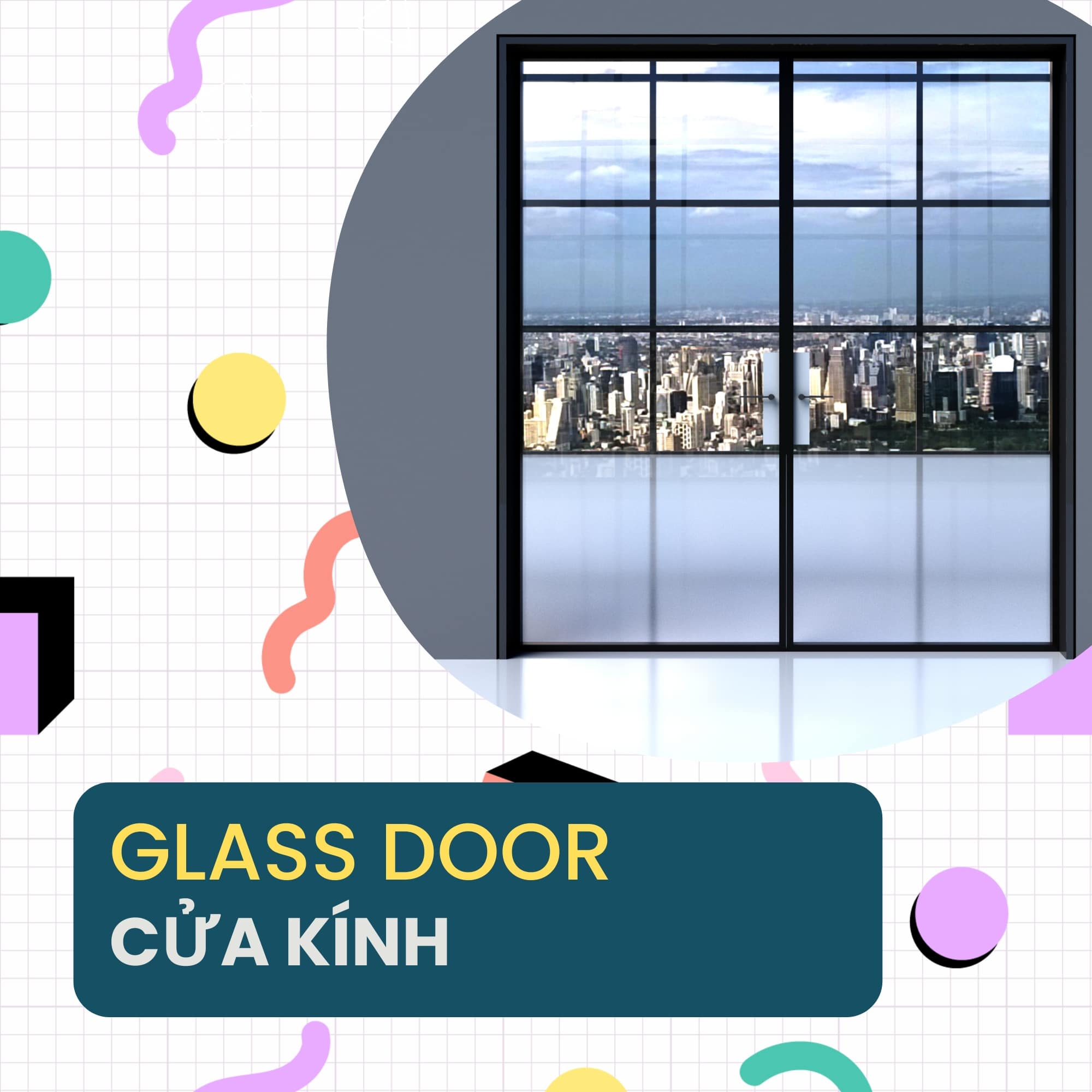 glass door cua kinh