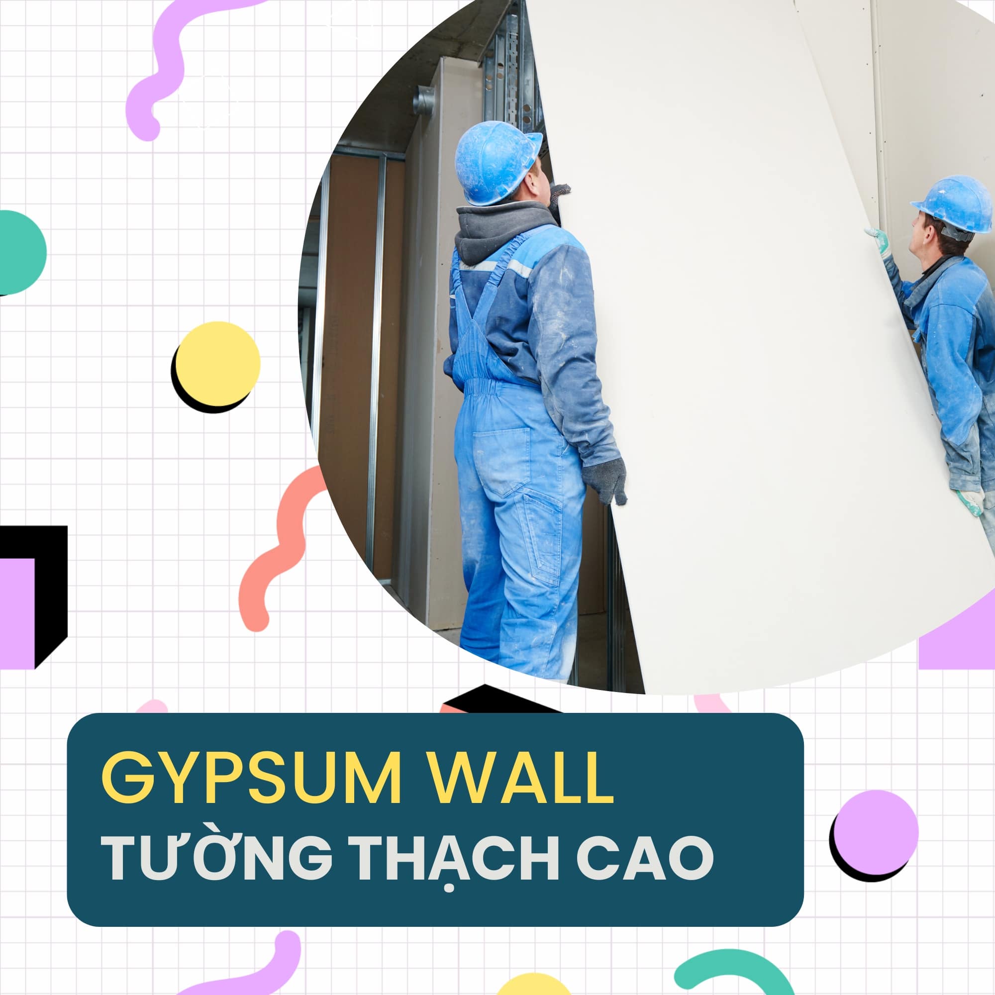 gypsum wall tuong thach cao