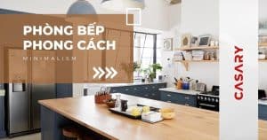 phong bep phong cach minimalism