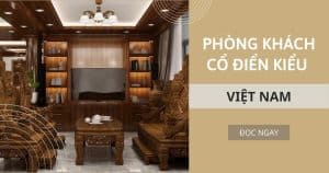 phong khach co dien kieu viet nam