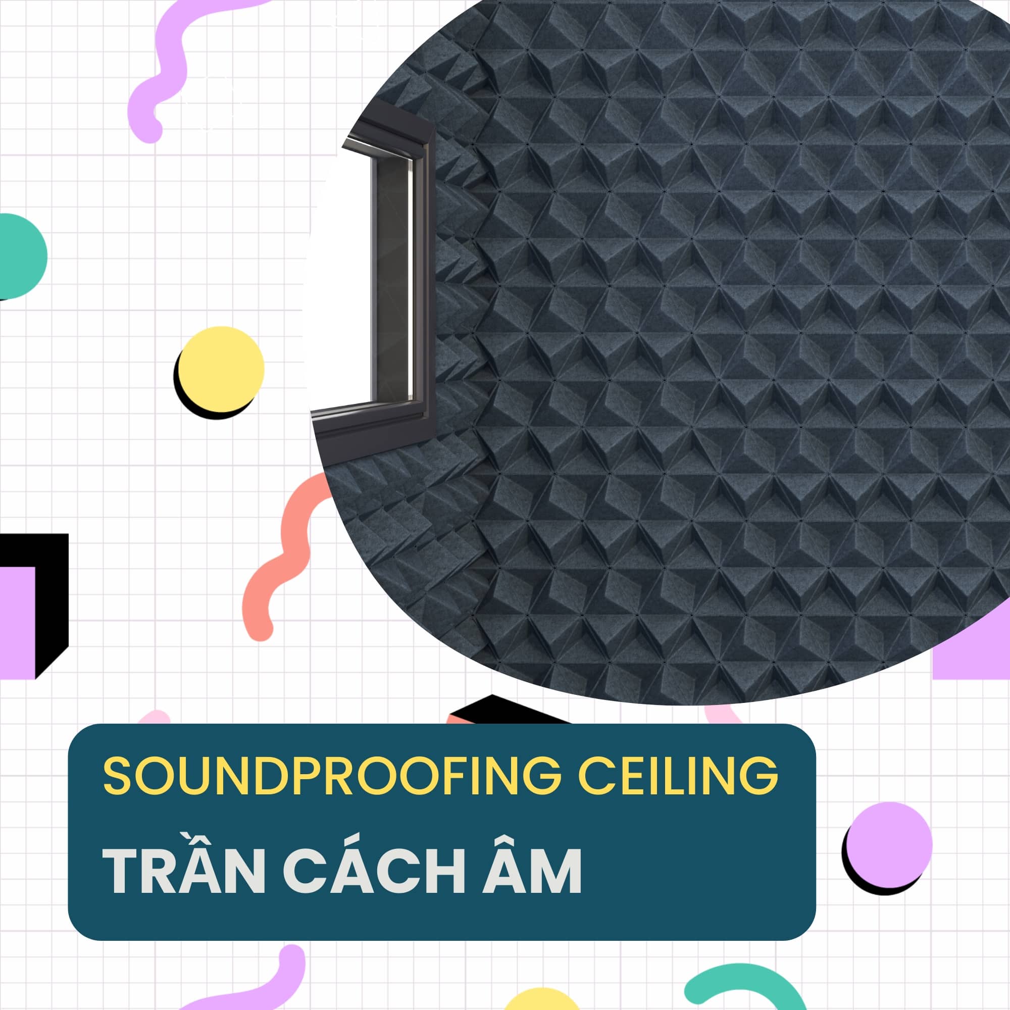 soundproofing ceiling tran cach am