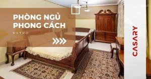 phong ngu phong cach retro 1