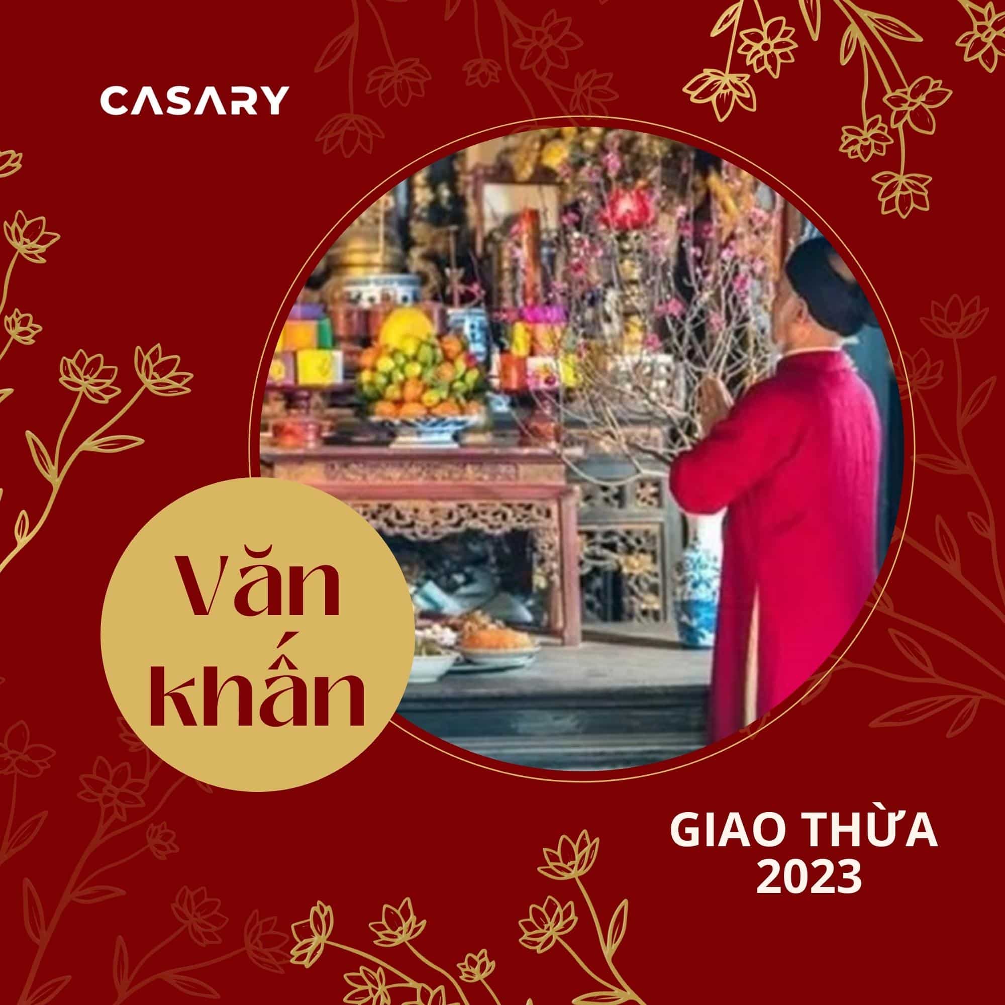 Cúng Giao Thừa 2023 Quý Mão cần chuẩn bị gì? 4 van khan cung giao thua 2023