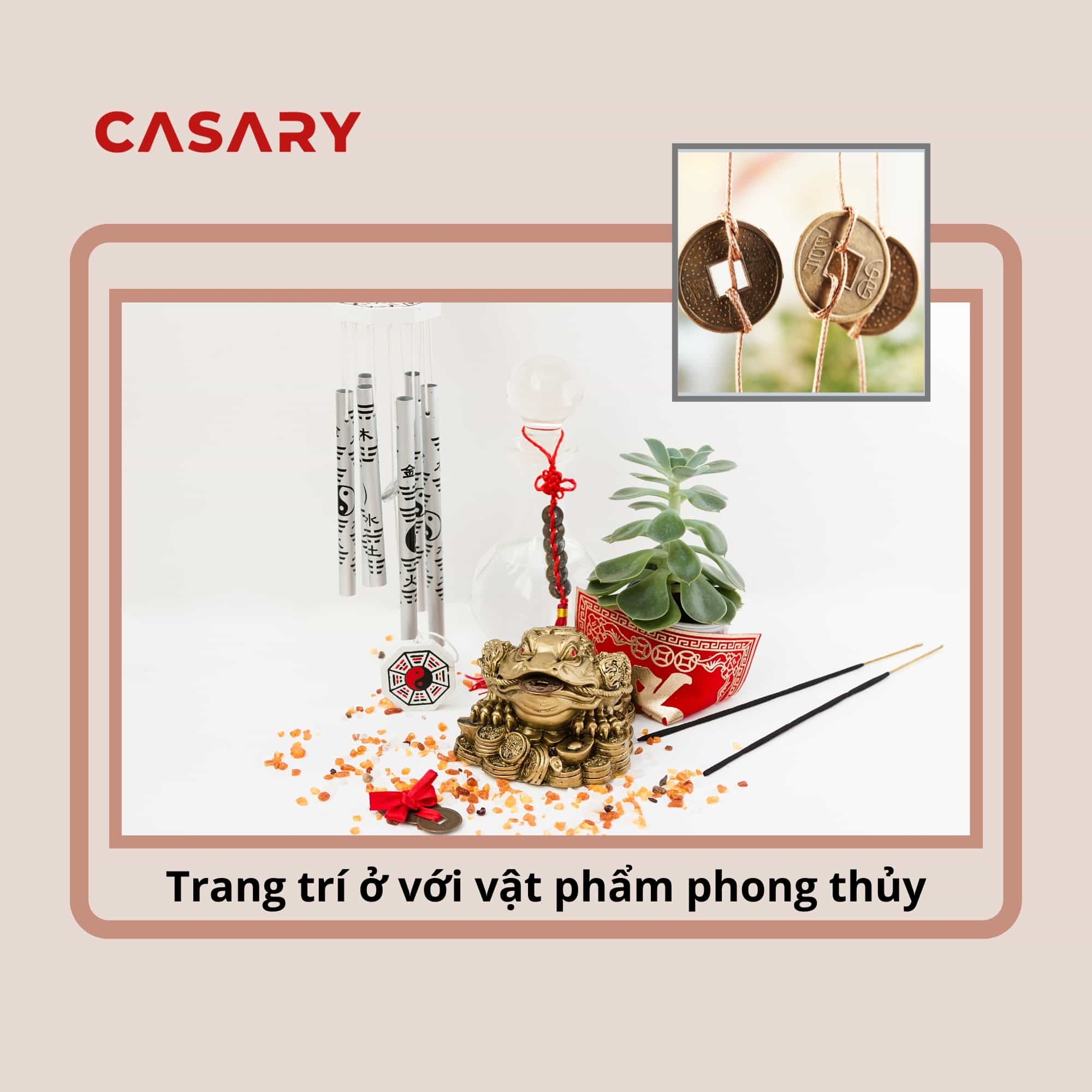 trang tri nha o ngay tet voi vat pham phong thuy