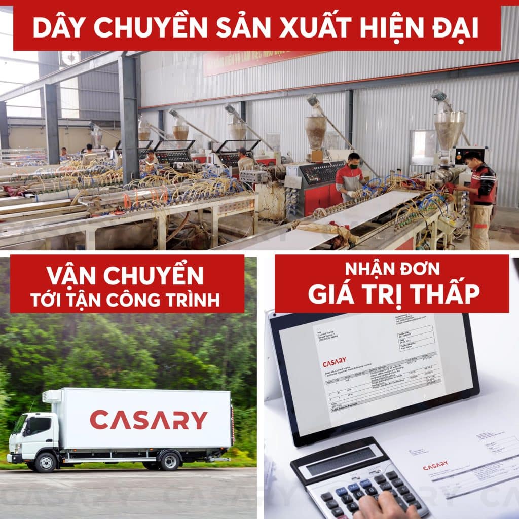 Phân phối tấm ốp tường - trần toàn quốc 5 Loi ich khi chon casary