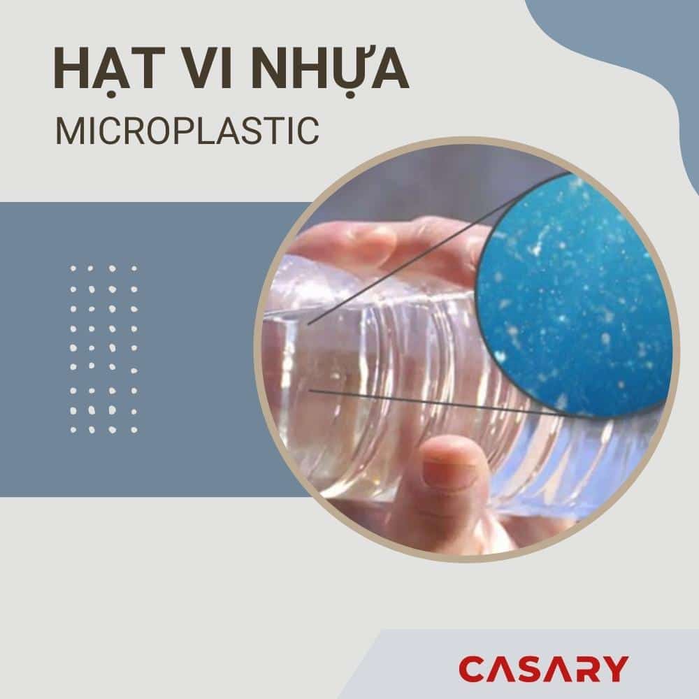 Hạt vi nhựa không tồn tại trong sản phẩm Casary 3 hat vi nhua microplastic