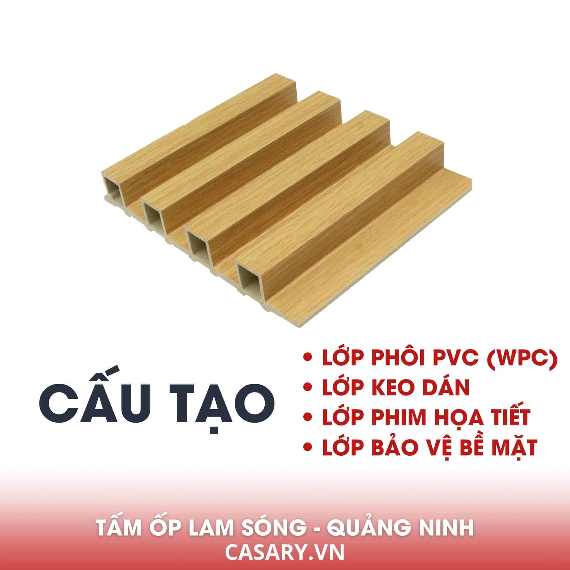 Cấu tạo tấm ốp lam sóng Quảng Ninh