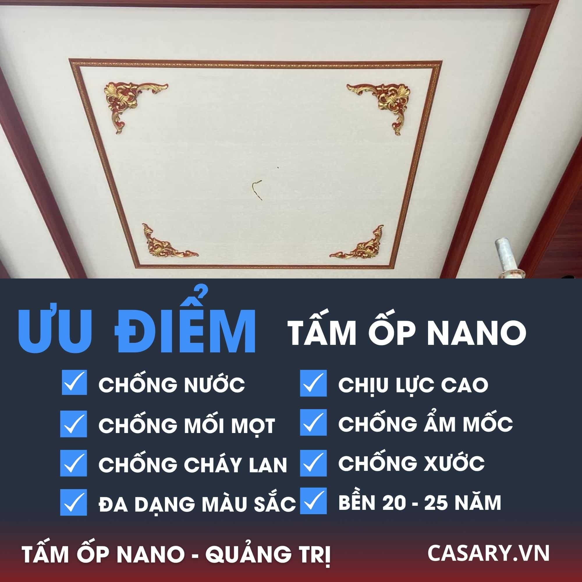 Tổng kho Tấm ốp Nano Quảng Trị hàng tự sản xuất 12 Ưu điểm tấm ốp Nano Quảng Trị