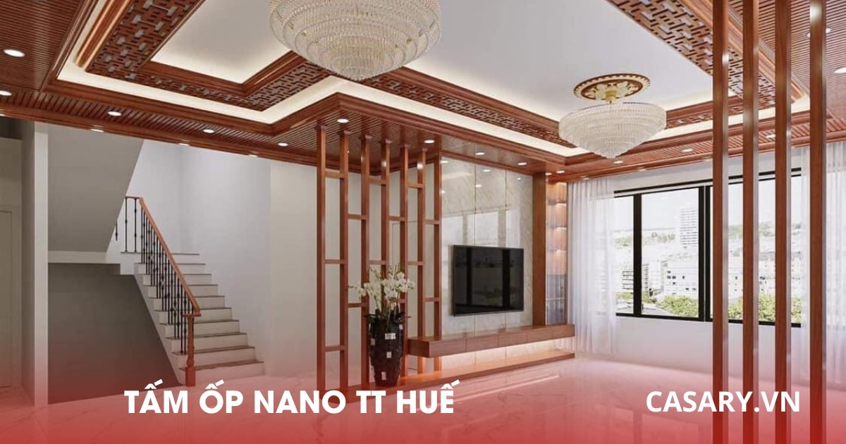 Công trình Tấm ốp Nano Thừa Thiên Huế