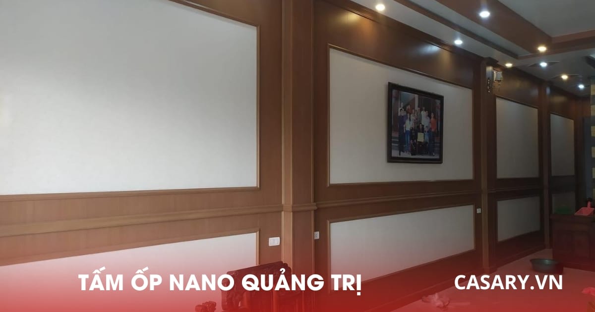 Tổng kho Tấm ốp Nano Quảng Trị hàng tự sản xuất 15 Công trình nội thất tấm ốp Nano Quảng Trị