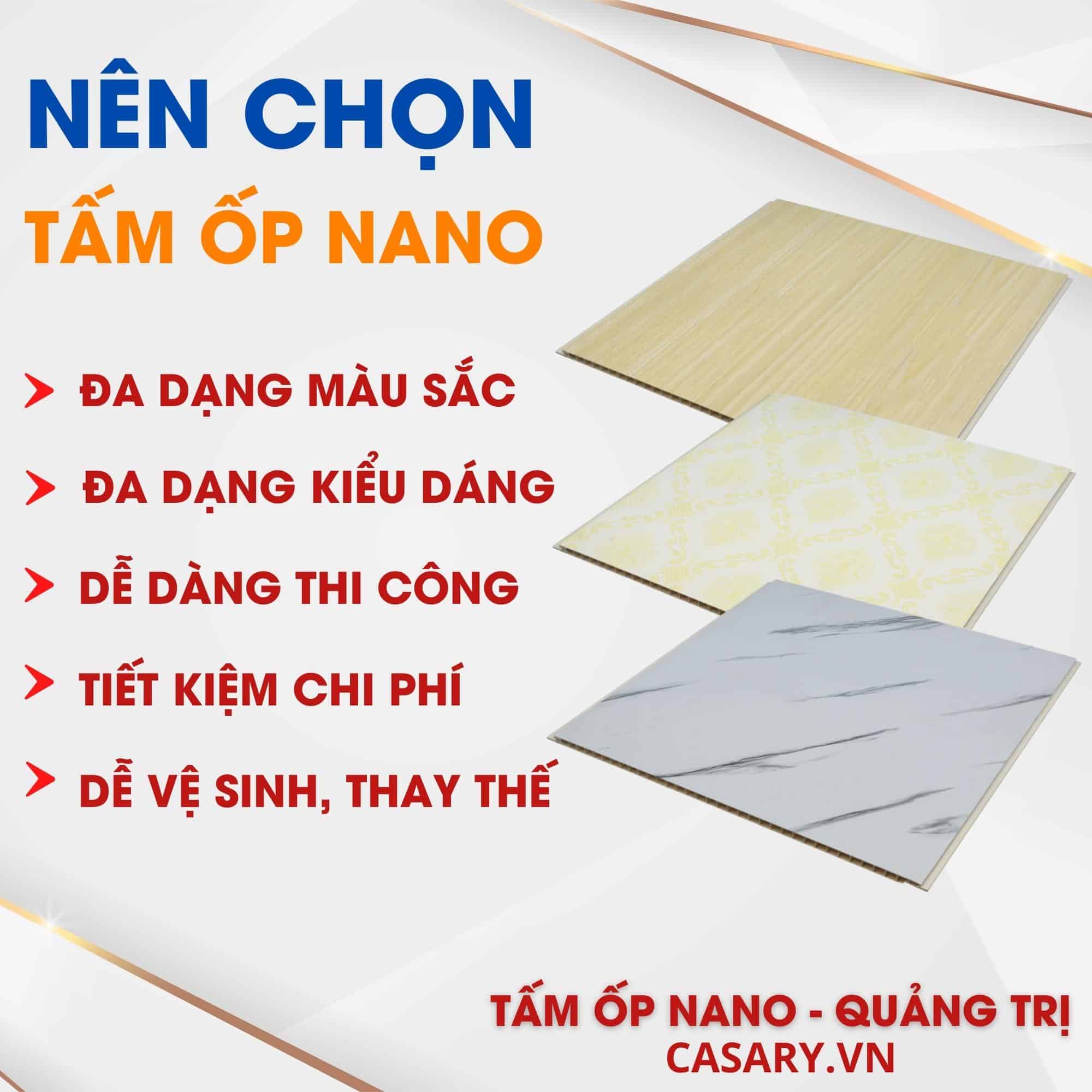 Tổng kho Tấm ốp Nano Quảng Trị hàng tự sản xuất 9 Lý do nên chọn Tấm ốp Nano Quảng Trị
