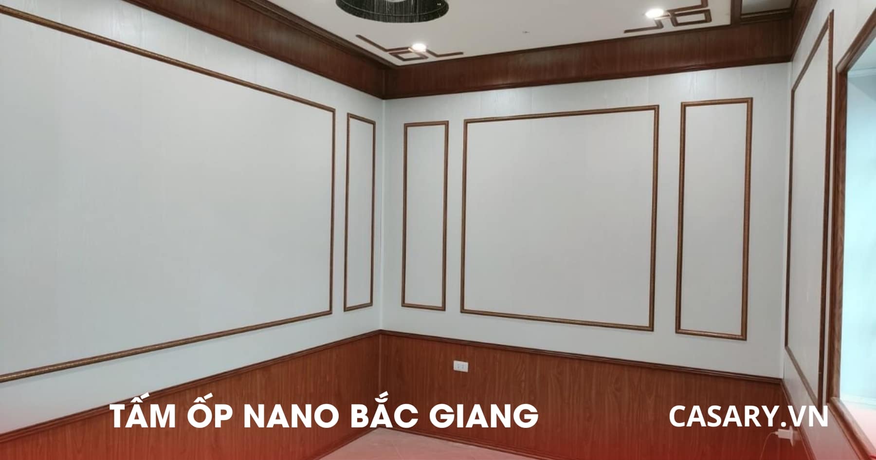 Tấm Ốp Nano Bắc Giang - Báo giá tại tổng kho phân phối Tấm Ốp Nano 2 Mẫu tấm ốp Nano Bắc Giang