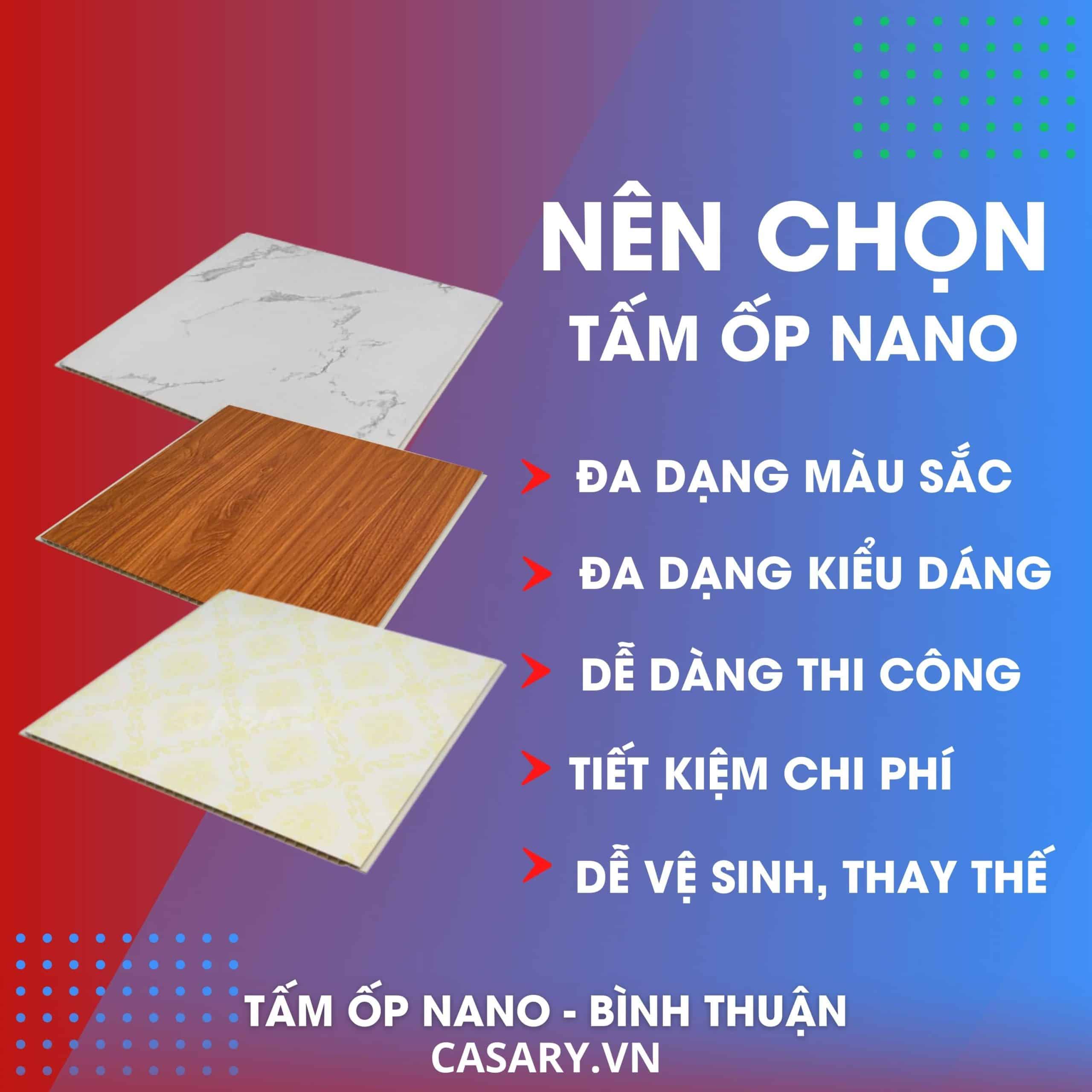 Tấm Ốp Nano Bình Thuận cách nhiệt, chống ẩm mốc 9 Lý do nên chọn Tấm ốp Nano Bình Thuận