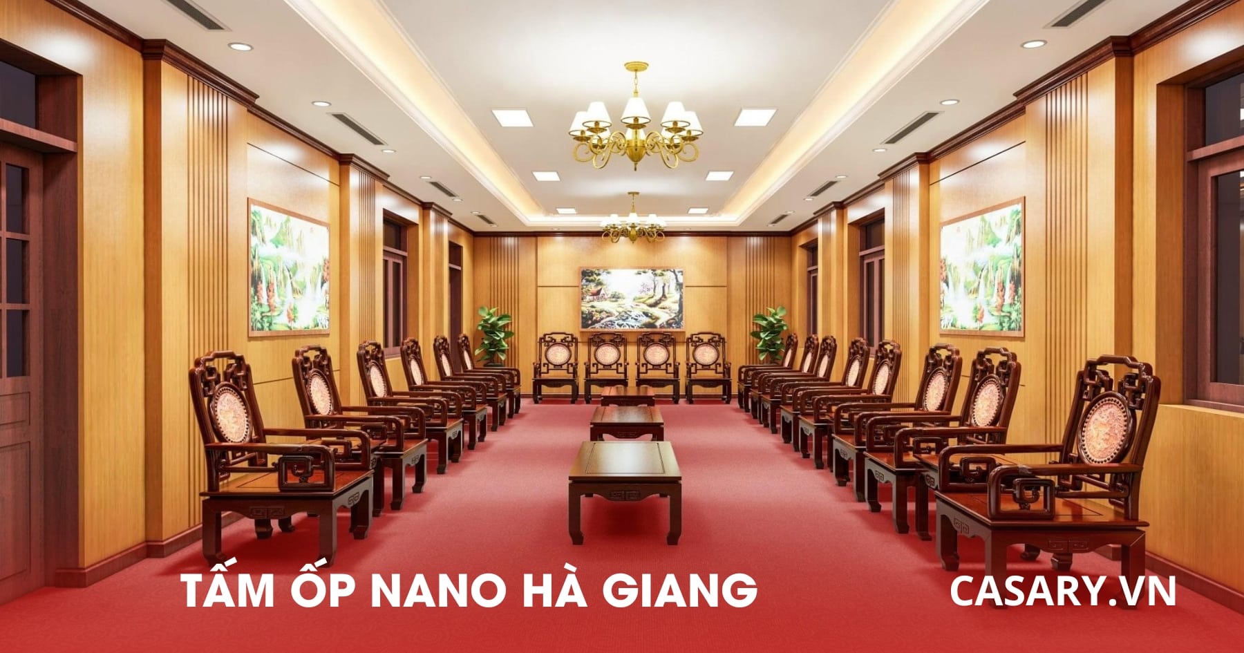 Tấm ốp Nano Hà Giang từ nhựa nghuyên sinh chống ẩm mốc 15 Nội thất Tấm ốp Nano Hà Giang