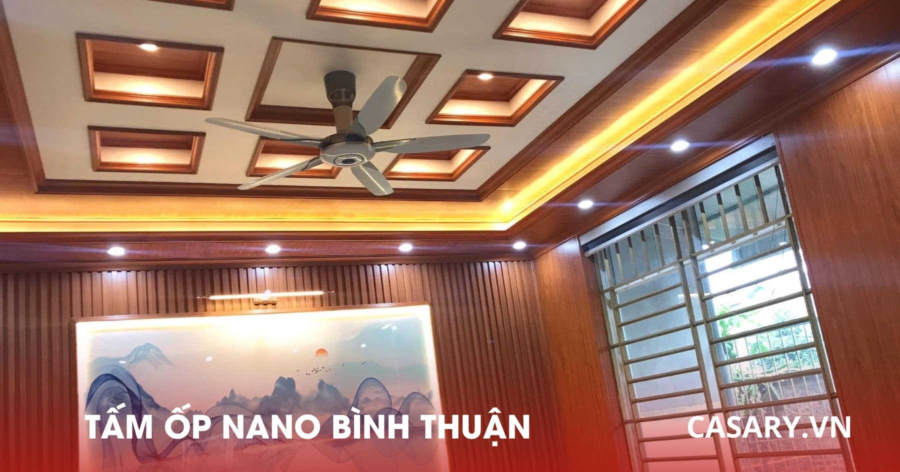 Tấm Ốp Nano Bình Thuận cách nhiệt, chống ẩm mốc 15 Nội thất Tấm ốp Nano Bình Thuận