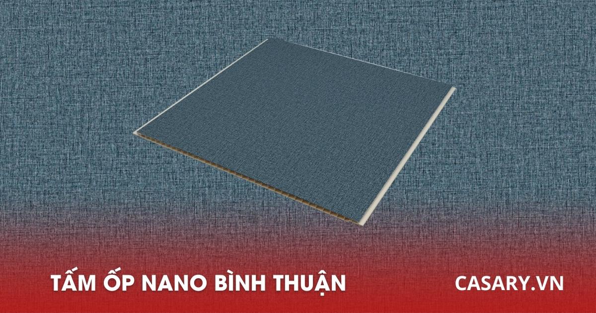 Tấm Ốp Nano Bình Thuận cách nhiệt, chống ẩm mốc 1 Tấm nhựa Nano ốp tường Bình Thuận