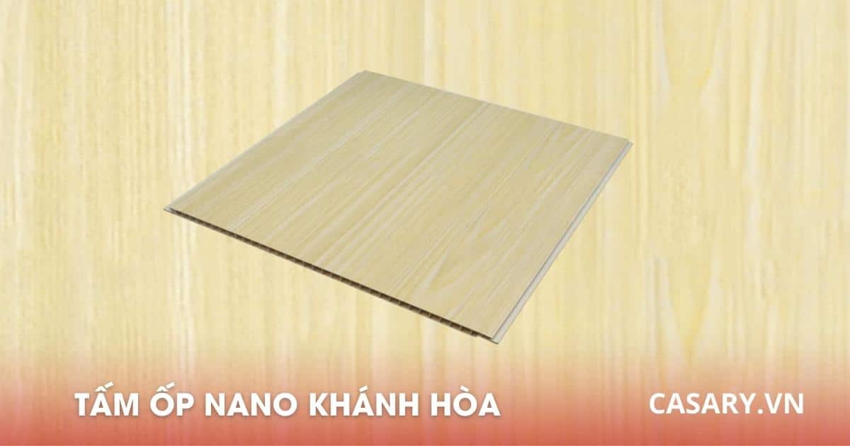 Thiết kế thi công Tấm Ốp Nano Khánh Hòa chất lượng, giá rẻ 1 Tấm nhựa Nano ốp tường Khánh Hòa