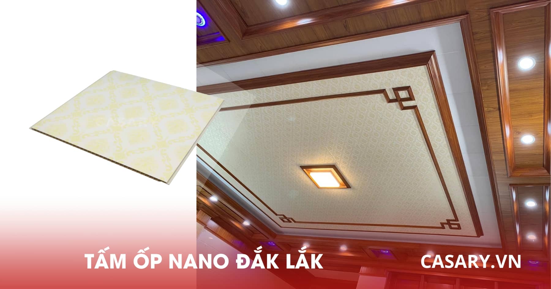 Tấm Ốp Nano Đắk Lắk hàng tự sản xuất uy tín, giá tốt 7 Tấm ốp Nano Đắk Lắk vân hoạ tiết