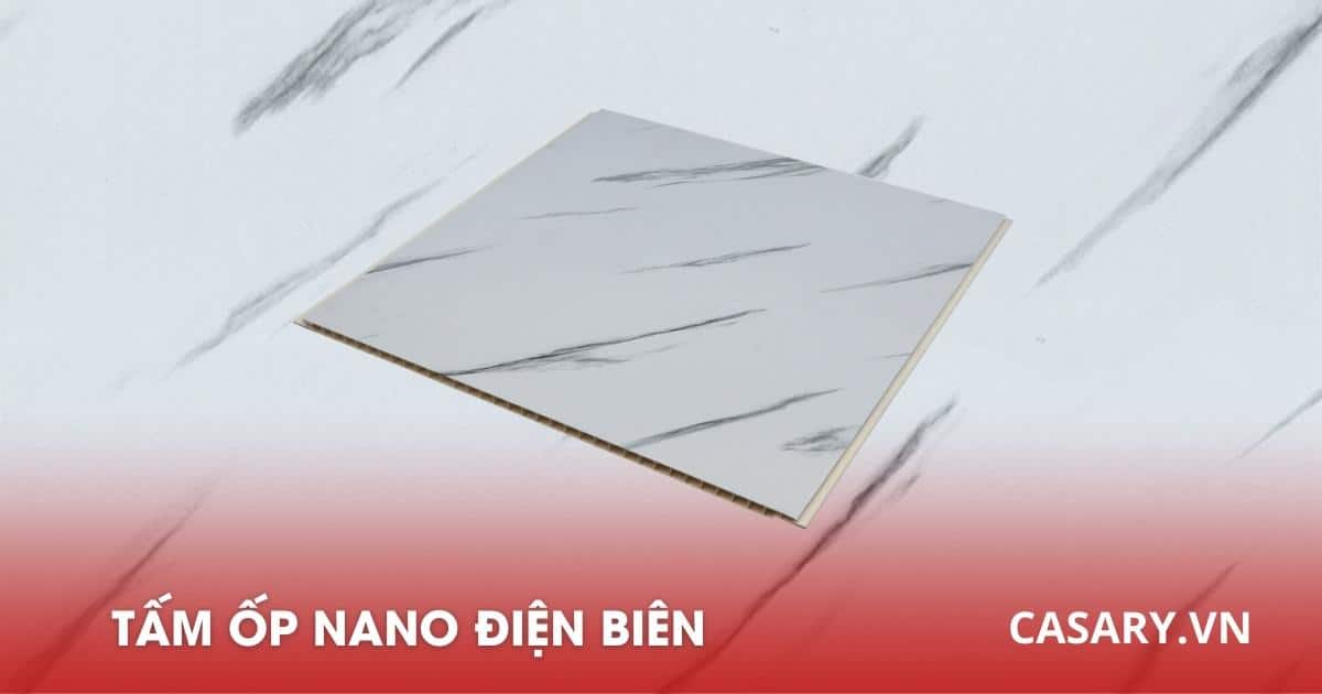 Tấm Ốp Nano Điện Biên - Vật liệu không chứa chất độc hại formaldehyde 1 Tấm ốp Nano PVC Điện Biên
