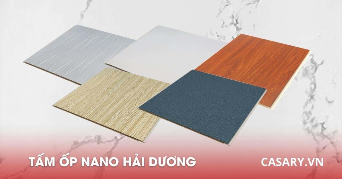 Top 3+ Nhà cung cấp Tấm Ốp Nano Hải Dương - vật liệu trang trí nội thất 2 Tấm ốp Nano PVC Hải Dương