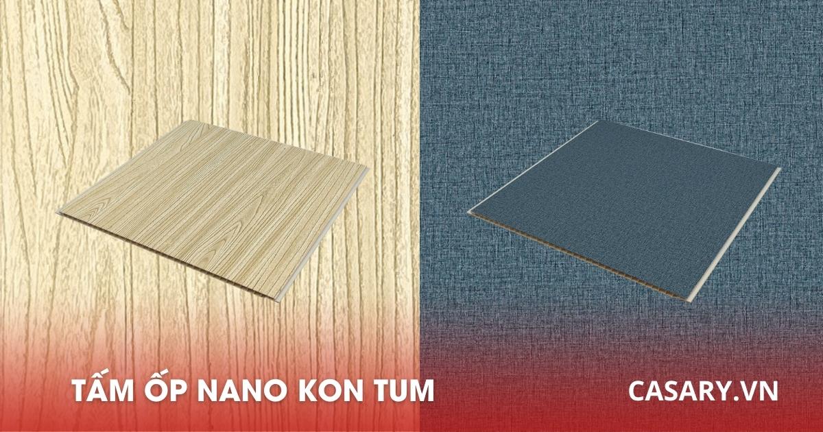 Tấm ốp Nano Kon Tum HÀNG TỰ SẢN XUẤT 3 Tấm ốp Nano Kon Tum