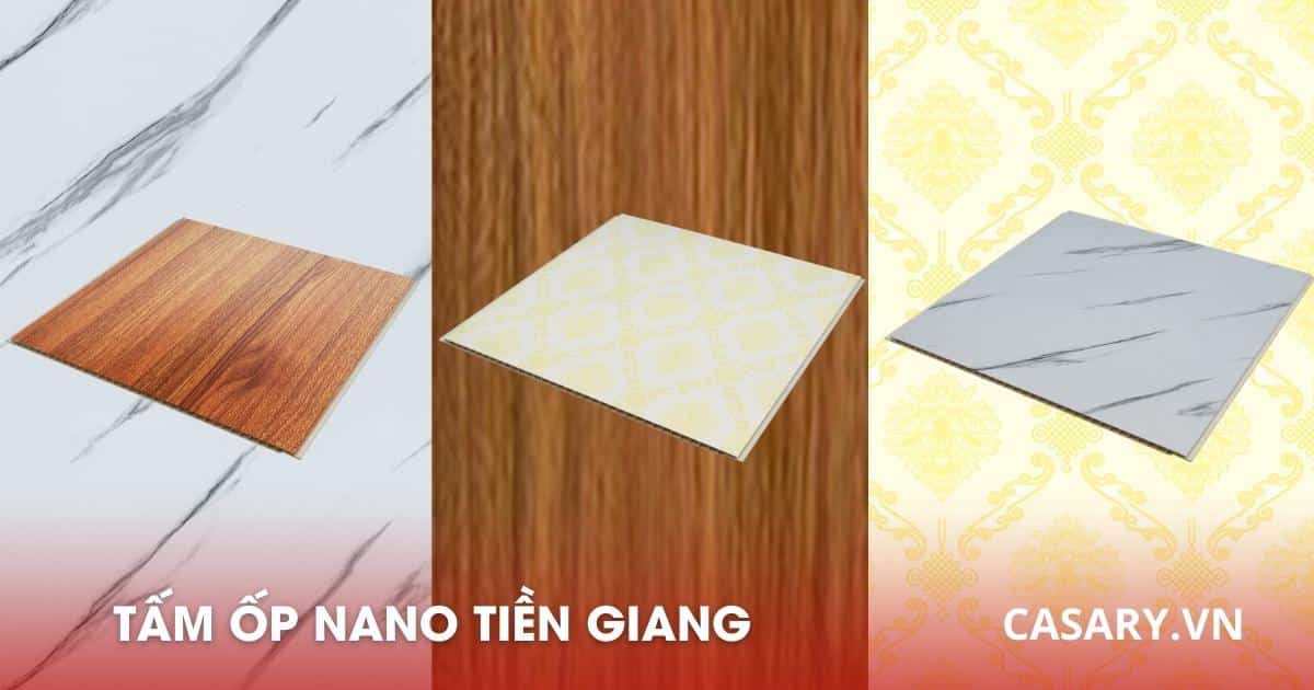 Top 3+ địa chỉ phân phối, thiết kế thi công Tấm ốp Nano Tiền Giang 2 Tấm ốp Nano PVC Tiền Giang
