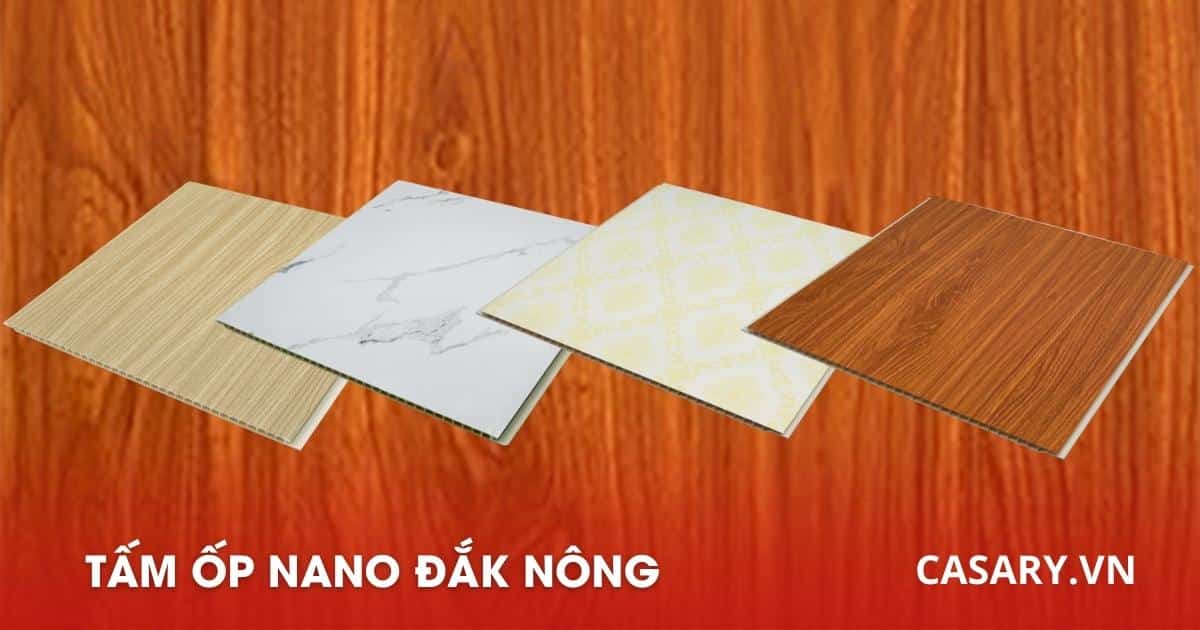Tìm Đại lý, NPP Tấm Ốp Nano Đắk Nông hàng tự sản xuất 2 Tấm ốp tường Nano PVC Đắk Nông